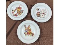 FARFURII RARE DIN PORȚELAN SOCIALIST CU MOTIV PENTRU COPII PAȘTE RAZGRAD