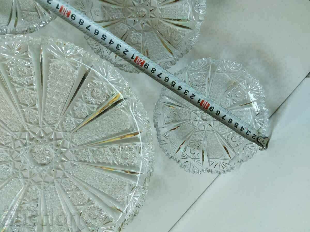 Delivery of .SOC SOLID CRYSTAL CAKE SERVER - NOT GLASS