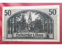 Banknote-Germany-Saxony-Shirke-50 pfennig 1921