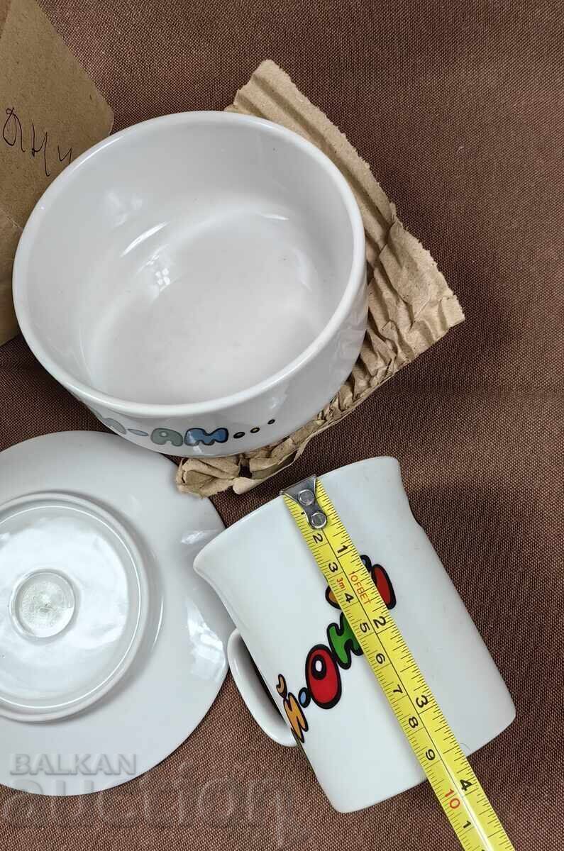 AM-AM SOC UNUSED CHILDREN'S PORCELAIN SERVICE CHILDREN'S MOTIVES - 5