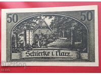 Banknote-Germany-Saxony-Shirke-50 pfennig 1921