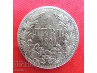 1 leu 1891 g. argint #1 A