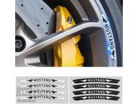 Embleme din aluminiu pentru jantele Mustang