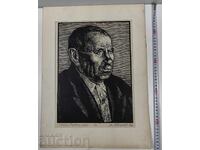 1967 TABLOU SEMNAT DE ALEXANDAR RADOSLAVOV ARTIST