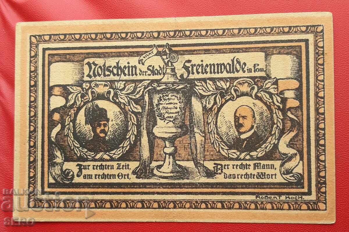 Τραπεζογραμμάτιο-Γερμανία-Πομερανία-Μπαντ Φρίενβαλντε-25 πφένιγκ