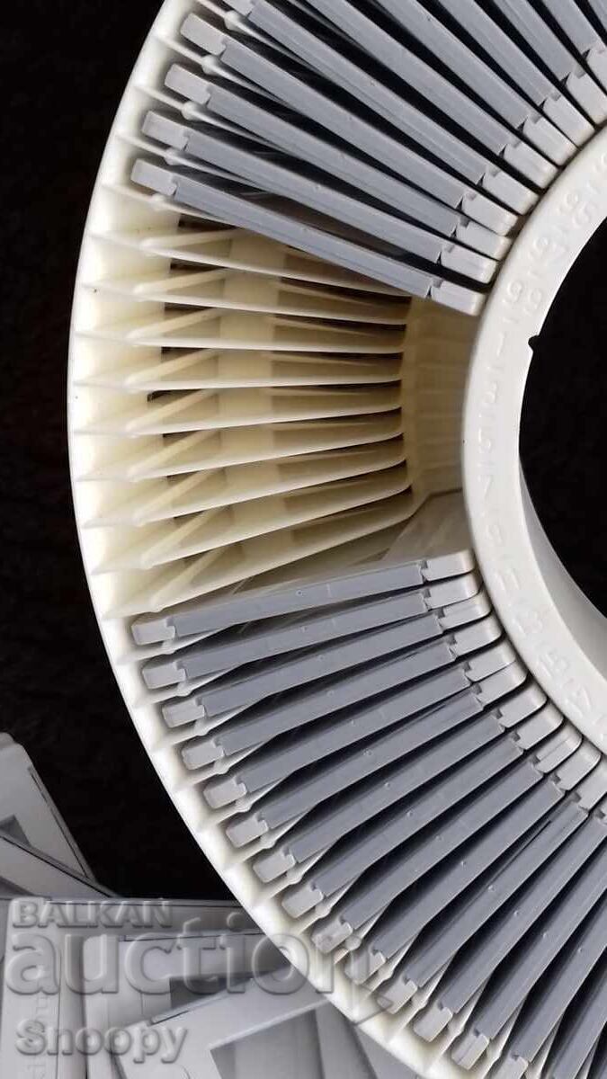 Cassette for 100 slide mounts Braun Paximat 5x5 cm - 5