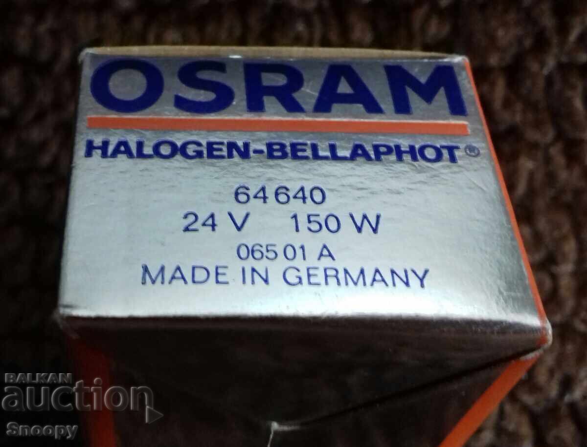 OSRAM Halogen Bulb - Bellaphot for Projector with price 6.00 BGN | € 3.07