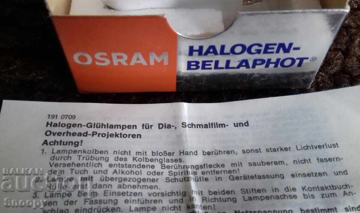 Auction  OSRAM Halogen Bulb - Bellaphot for Projector