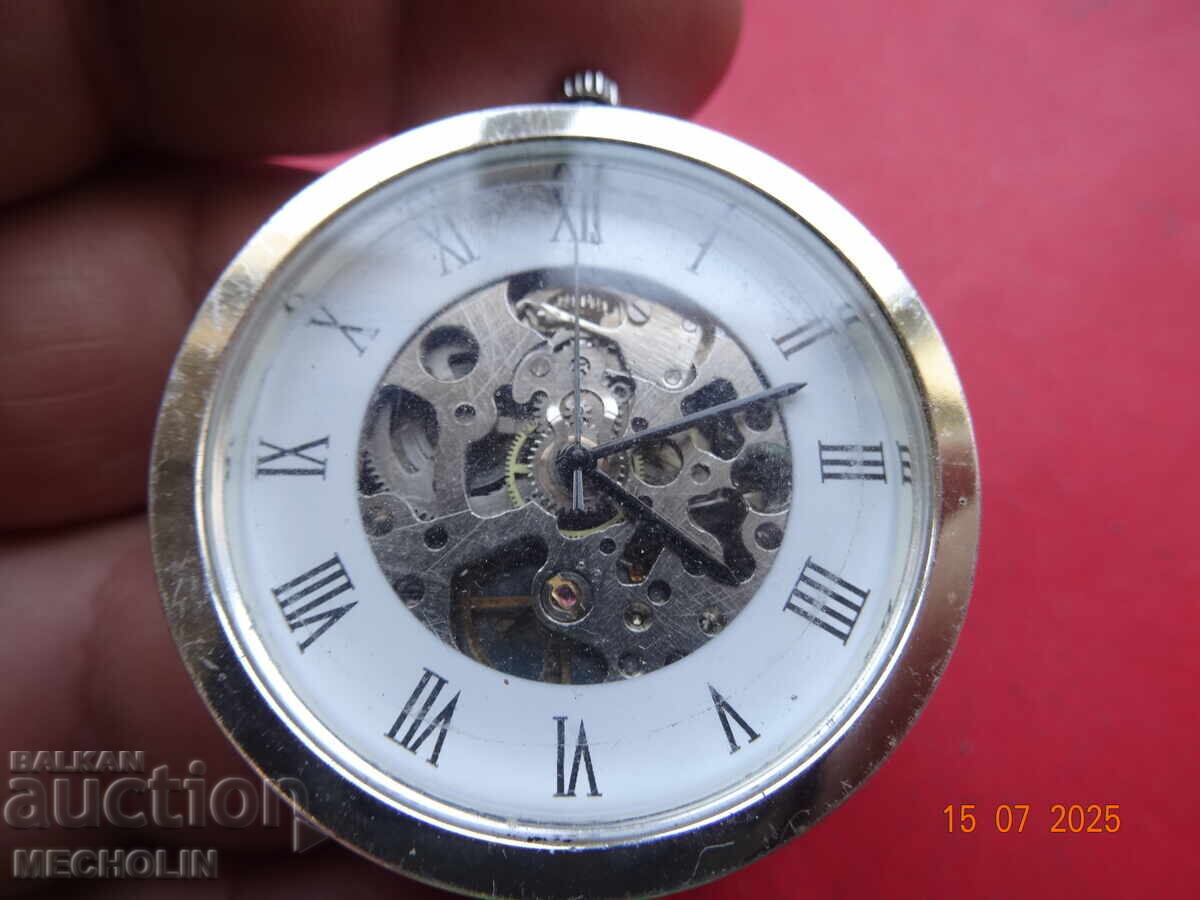Collectible Skeleton Pocket Watch 1 - 5