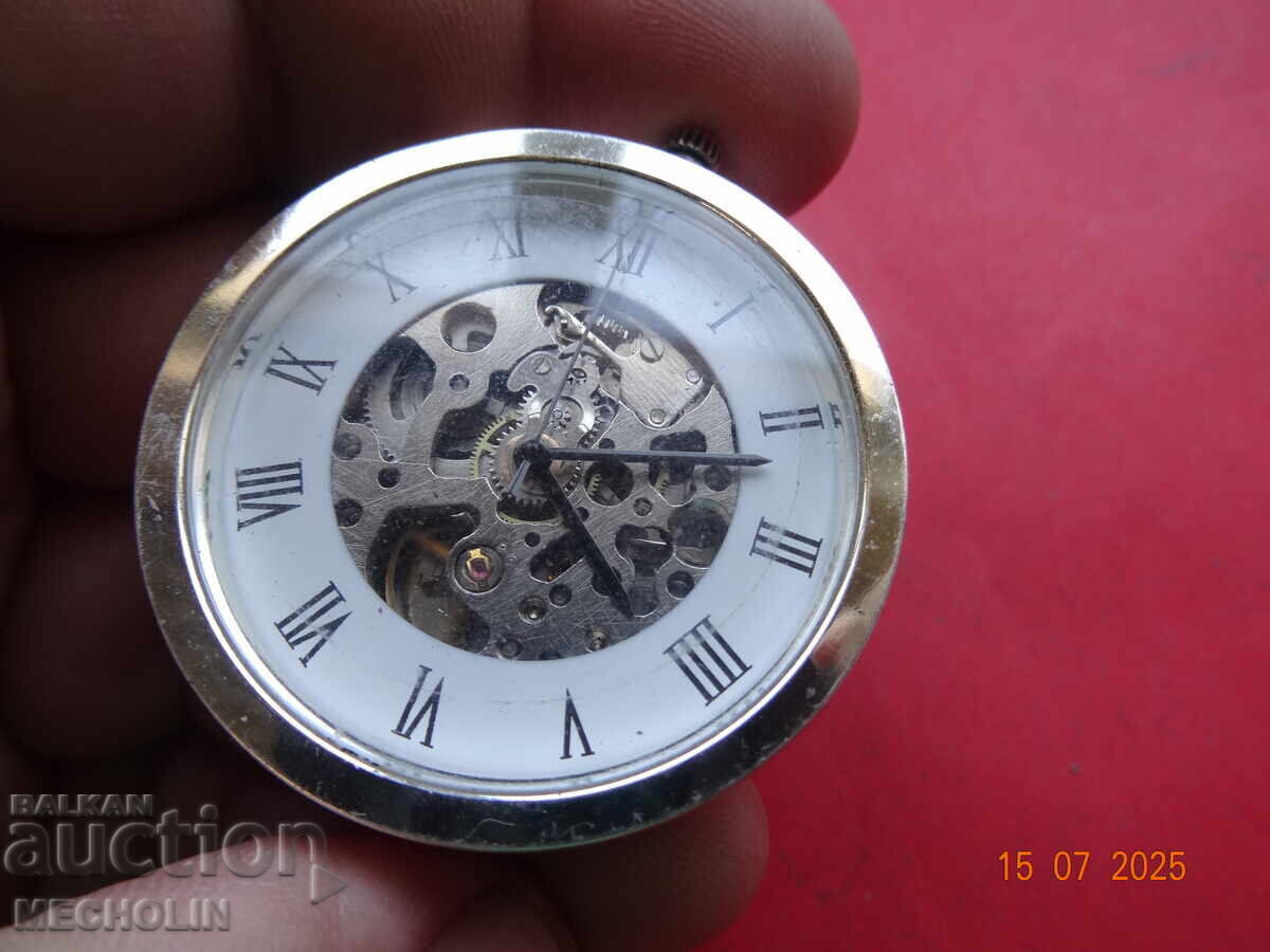 Collectible Skeleton Pocket Watch 1