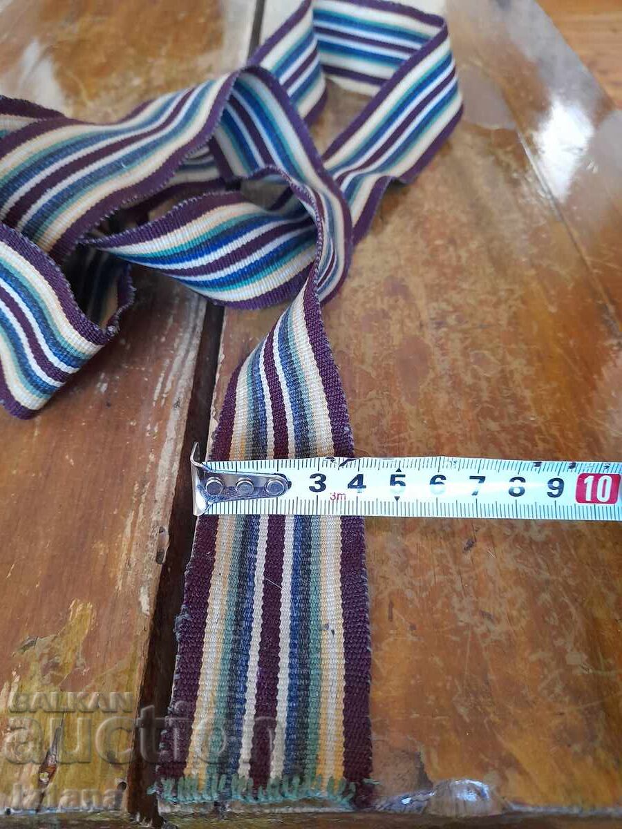 Belt for folk costume, fabric - 5