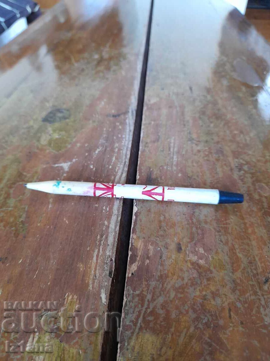 Old pen, ballpoint pen, PPD Pravetz pen