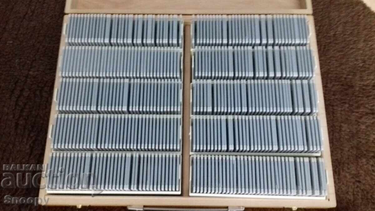 Wooden box for storing 360 slide frames with price 50.00 BGN | € 25.56 Wooden box for storing 360 slide frames with price 50.00 BGN | € 25.56