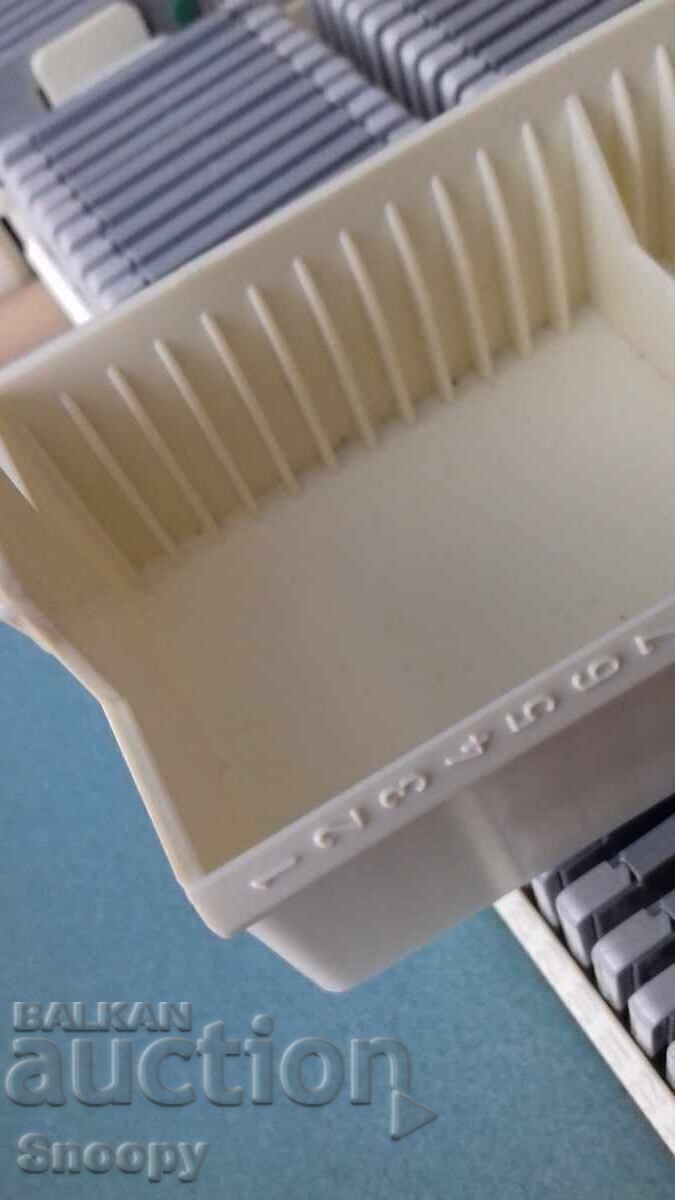 Cutie din lemn pentru depozitare 360 buc. rame diapozitive - 5