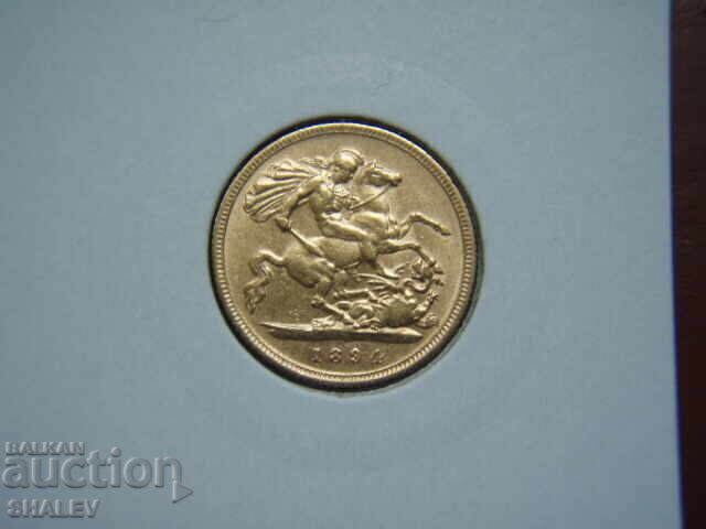 1/2 Sovereign 1894 Great Britain - XF/AU (gold)