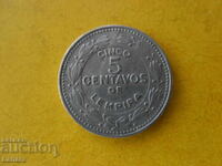 5 centavos 1980 Honduras