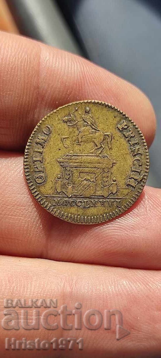 Токен 1776 Луи 16 Франция с цена 45.00 лв. | € 23.01