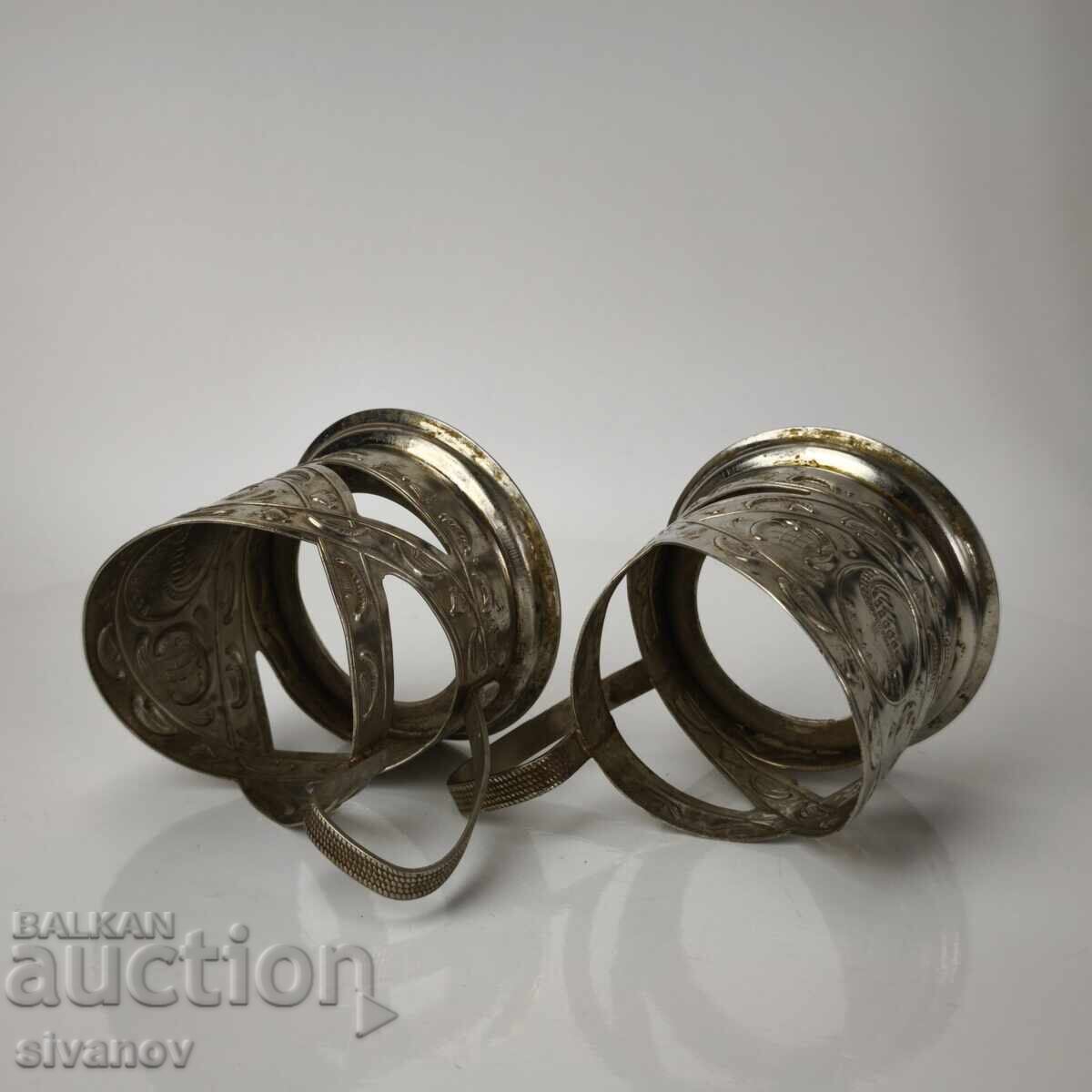 Παράδοση Σετ από 2 ποτήρια με σουβέρ, σερβίτσιο ΕΣΣΔ #6067 Παράδοση Σετ από 2 ποτήρια με σουβέρ, σερβίτσιο ΕΣΣΔ #6067