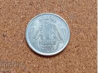 India 1 rupie, 2003