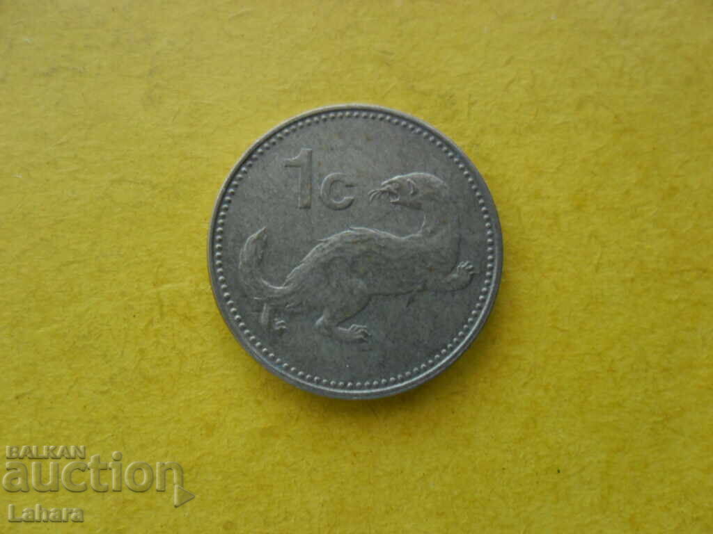 1 цент 1986 г. Малта