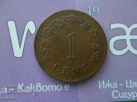 1 σεντ 1977 Μάλτα