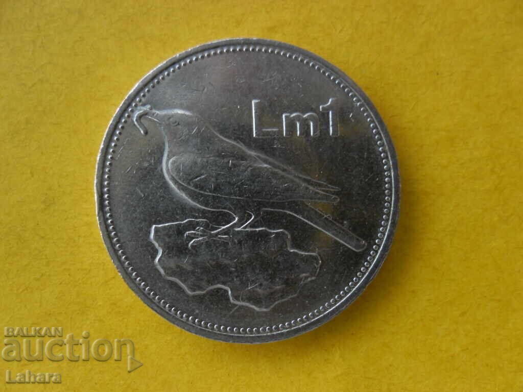 1 Lira 1992 Malta 1 Lira 1992 Malta