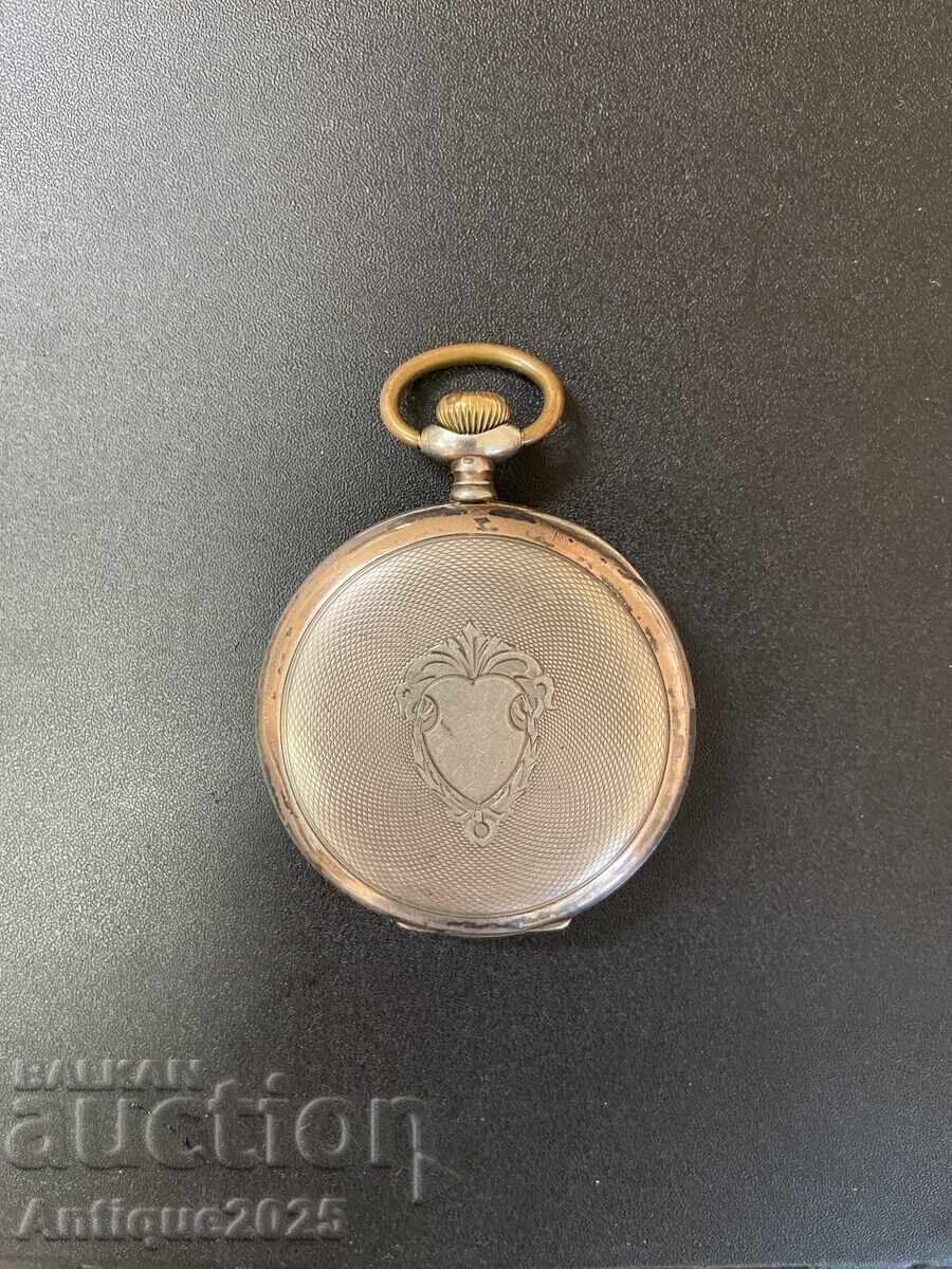 Антикварен джобен часовник с Железен кръст и герба на Прусия с цена 300.00 лв. | € 153.39