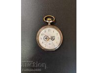 Антикварен джобен часовник с Железен кръст и герба на Прусия