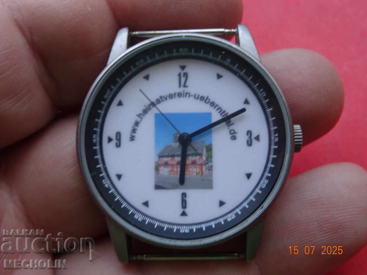 Συλλεκτικό Γερμανικό Ρολόι Διαφήμισης - 6 Συλλεκτικό Γερμανικό Ρολόι Διαφήμισης - 6