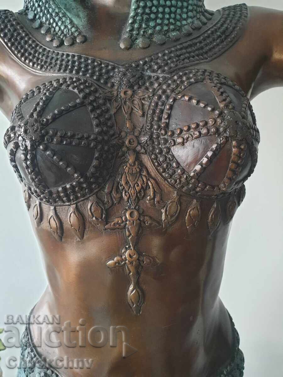 Livrarea Statuie Chiparus 150cm-37kg/Sculptură de bronz dansatoare Livrarea Statuie Chiparus 150cm-37kg/Sculptură de bronz dansatoare