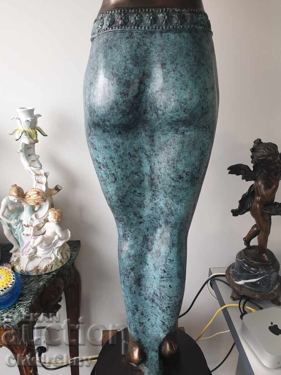 Statuie Chiparus 150cm-37kg/Sculptură de bronz dansatoare - 7 Statuie Chiparus 150cm-37kg/Sculptură de bronz dansatoare - 7