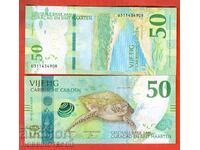 КЮРАСАО и СИНТ МАРТИН CURACAO & SINT MAARTIN 50 - 2025 UNC