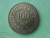 100 millimas 1983 Tunisia