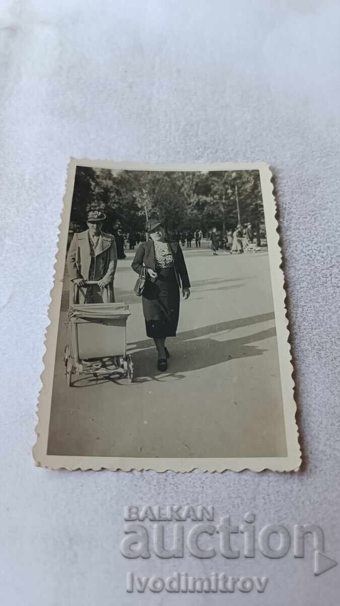 Photograph of Two Women on a Walk 1939