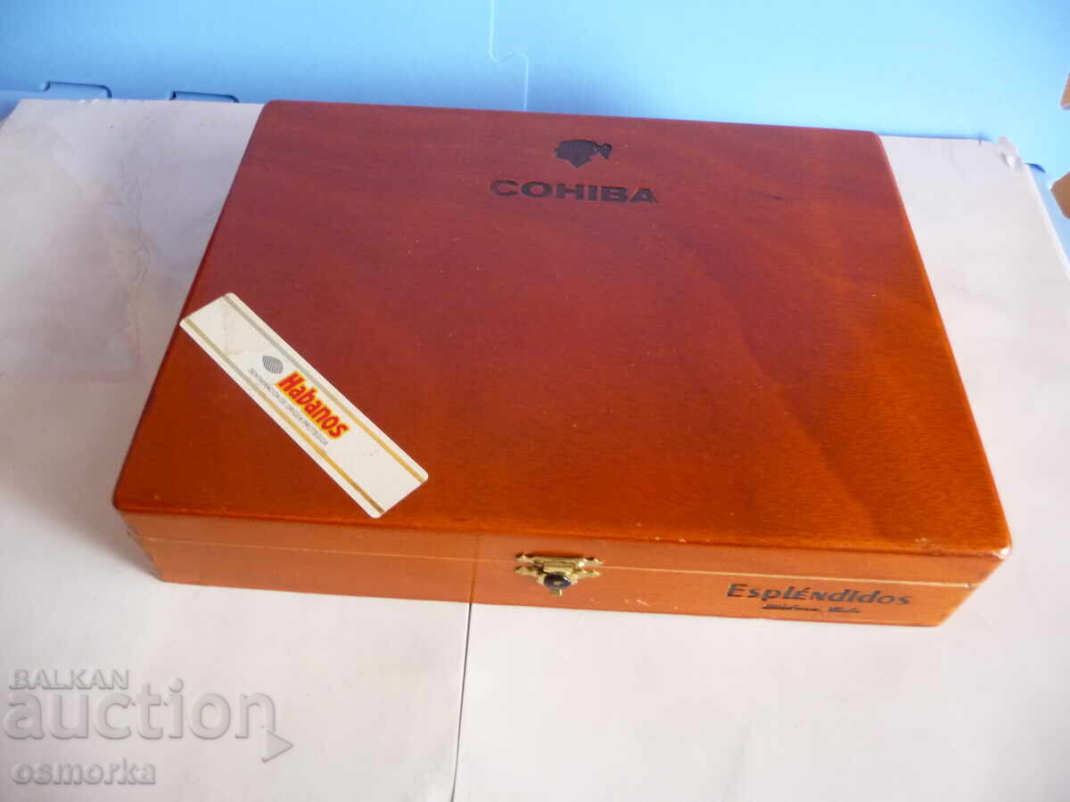 Cohiba ξύλινο κουτί κουβανέζικων πούρων Αβάνα Habanos Cuba με τιμή 68.00 BGN | € 34.77