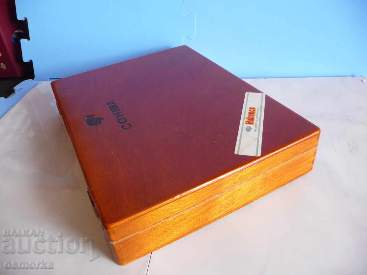 Cohiba ξύλινο κουτί κουβανέζικων πούρων Αβάνα Habanos Cuba - 5