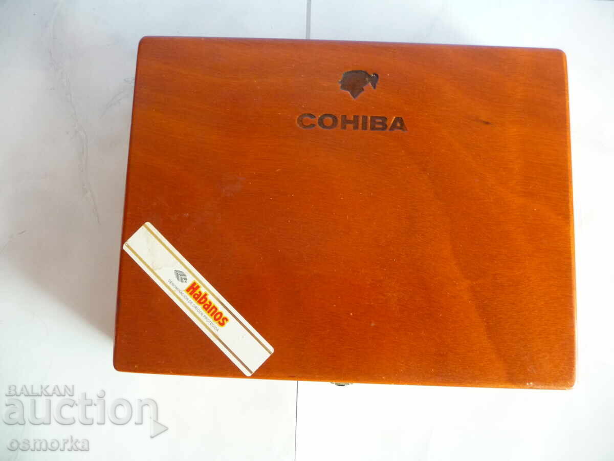 Cohiba ξύλινο κουτί κουβανέζικων πούρων Αβάνα Habanos Cuba