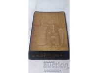 Φωτογραφία Άνδρας και γυναίκα από χαρτόνι