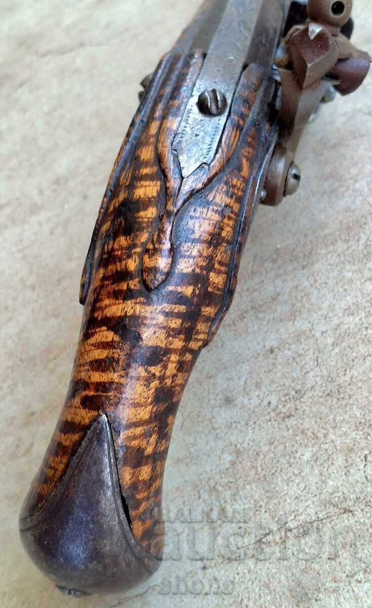 Pistolet cu cremene, pistol, cu cremene, țevi, luptător, pușcă - 5