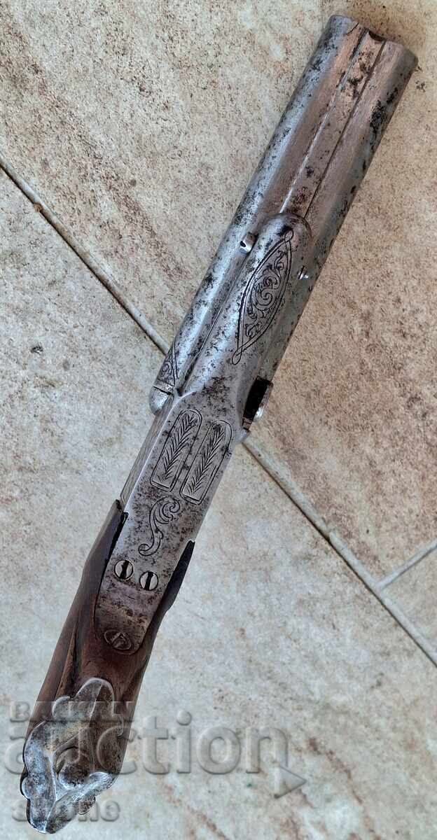 Livrarea Pistolet cu cremene, pistol, cu cremene, țevi, luptător, pușcă Livrarea Pistolet cu cremene, pistol, cu cremene, țevi, luptător, pușcă