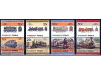 Tuvalu/Nanumaga/1985 - Locomotives Leaders of the World 1 MNH