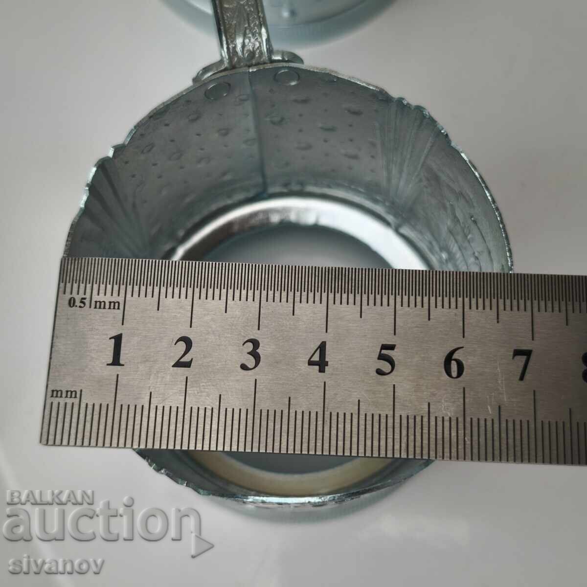 Starter set of 6 coasters service USSR #6068 - 7 Starter set of 6 coasters service USSR #6068 - 7