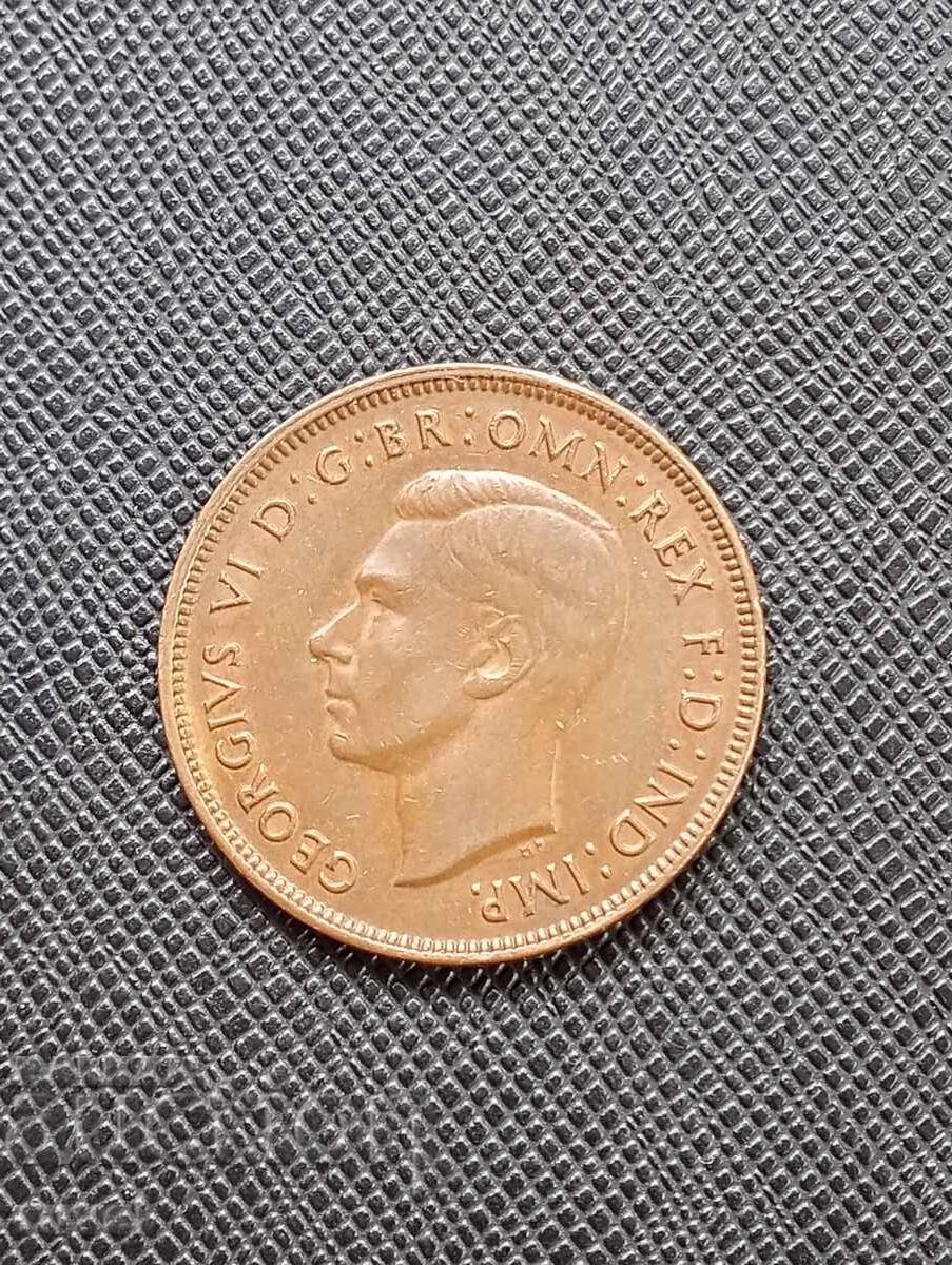 Австралия 1 пени, 1942 г. с цена 4.00 лв. | € 2.05