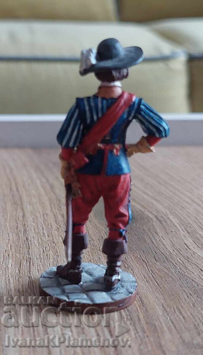 Delivery of A lead figurine for collectors