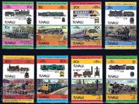 Τουβαλού 1984 - ατμομηχανές 2 Leaders of the World MNH