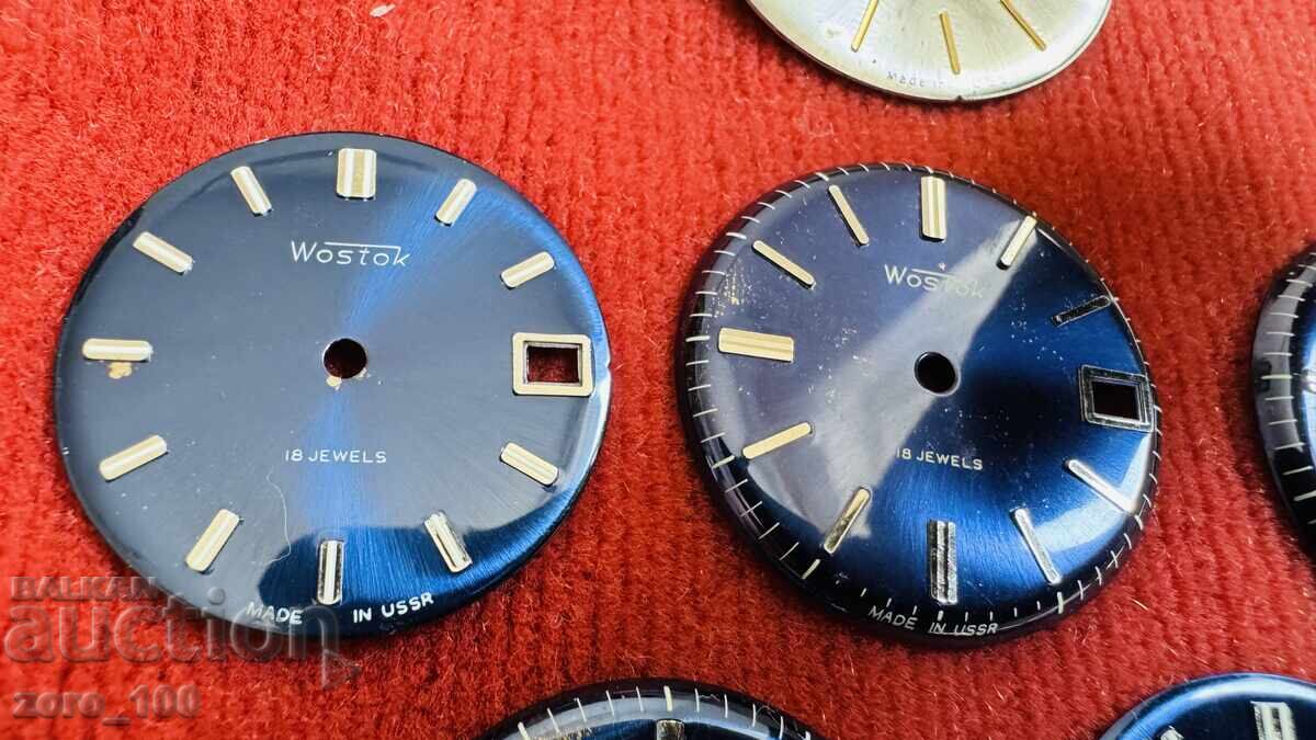 Δημοπρασία Tsiferblati για Vostok Νέα, αλλά με παρατηρήσεις 6 τεμάχια Δημοπρασία Tsiferblati για Vostok Νέα, αλλά με παρατηρήσεις 6 τεμάχια