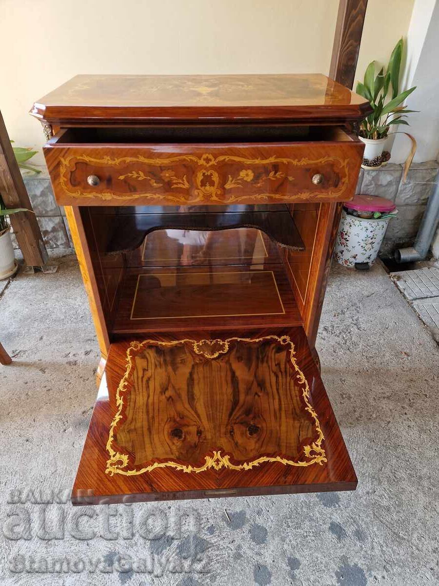 Unique antique French chest of drawers bar - 5