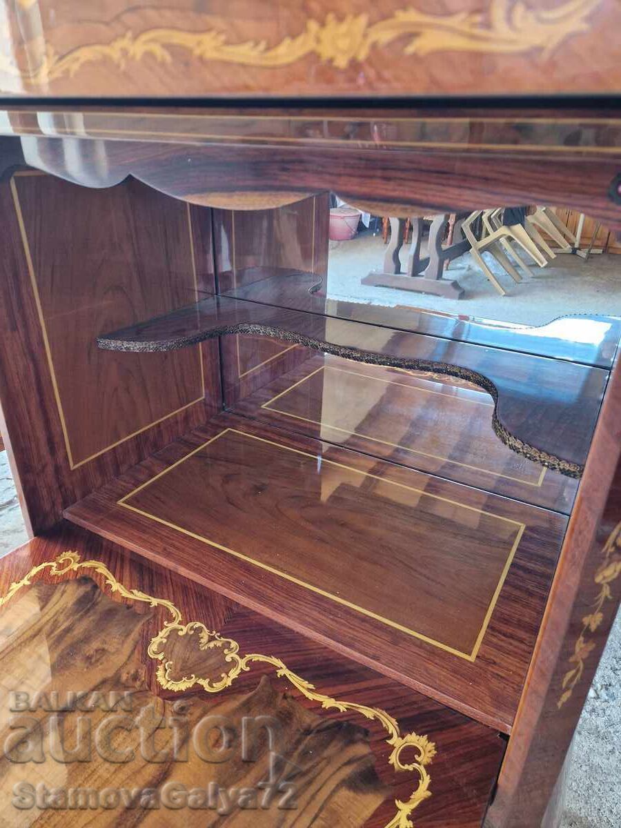 Unique antique French chest of drawers bar - 6