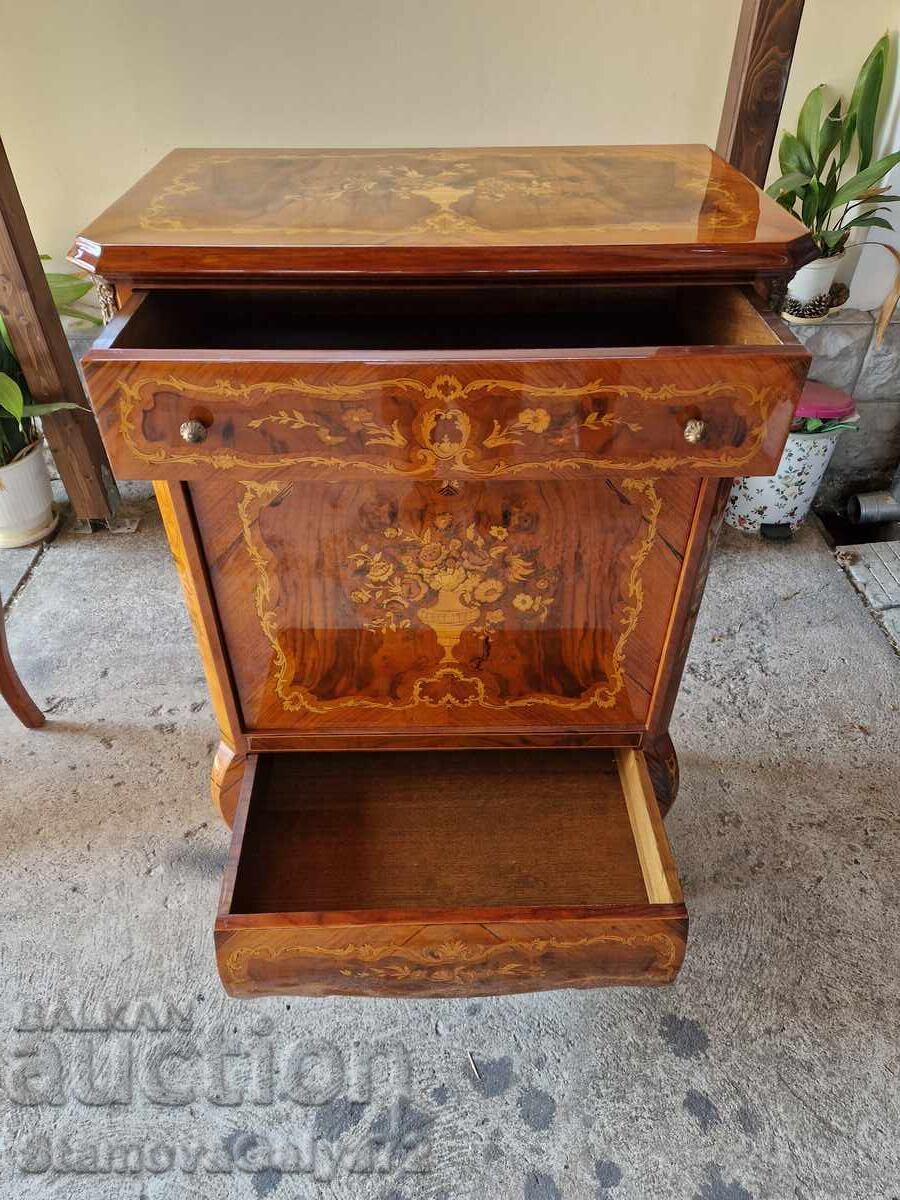 Unique antique French chest of drawers bar - 7