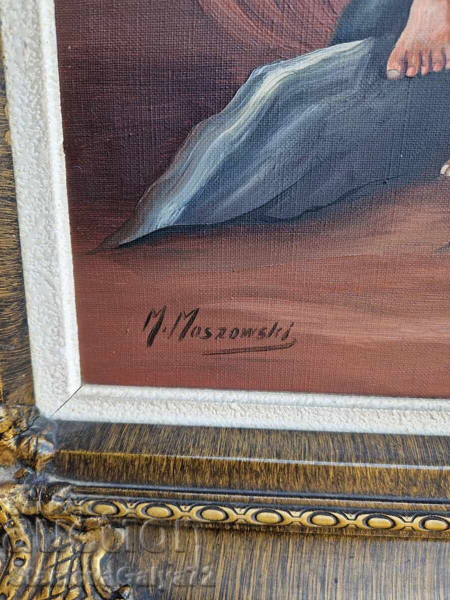 Unique antique original master oil painting - 7 Unique antique original master oil painting - 7